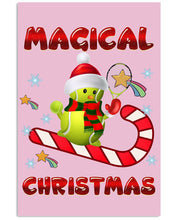 Load image into Gallery viewer, Tennis Players Magical Christmas Snowman Gift For Women Vertical Poster