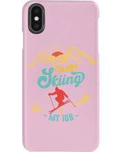 Load image into Gallery viewer, I'm Retired Skiing Is My Job Mountainous Terrain Phone case