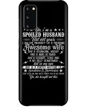 Load image into Gallery viewer, Shes Stubborn Messy And A Brat At Times Black Gift For Husband Phone case