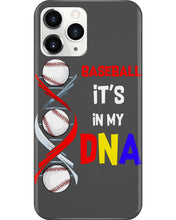 Load image into Gallery viewer, Baseball Be My DNA Gift For Sport Lovers Phone case