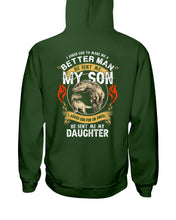 Load image into Gallery viewer, God Sent Me My Son And My Daughter Custom Design Gift For Family Hoodie