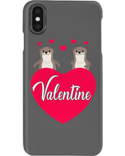 Load image into Gallery viewer, Couple Otter Valentine's Day Gift For Otter Lovers Phone case