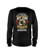 Load image into Gallery viewer, God Sent Me My Son And My Daughter Custom Design Gift For Family Unisex Long Sleeve