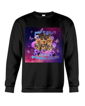Load image into Gallery viewer, A Girl Loves Yorkshire Terrier Gift For Dog Lovers Sweatshirt
