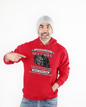Load image into Gallery viewer, Shes Stubborn Messy And A Brat At Times Black Gift For Husband Hoodie