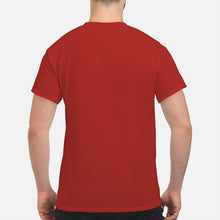 Load image into Gallery viewer, Yoga Iron Skeleton Dark Blue Background Gift For Men Guys Tee