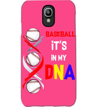 Load image into Gallery viewer, Baseball Be My DNA Gift For Sport Lovers Phone case