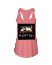 Load image into Gallery viewer, Nursing And Jesus Gift For Family Ladies Flowy Tank