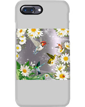 Load image into Gallery viewer, Hummingbird With English Daisy Gift For Birds Lovers Phone case
