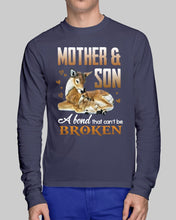 Load image into Gallery viewer, Mother And Son A Bond That Can't Be Broken Unisex Long Sleeve
