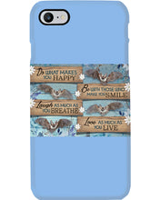 Load image into Gallery viewer, Do What Makes You Happy With Bats Gift For Girls Phone case