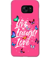Load image into Gallery viewer, Butterfly Live Laugh Love Gift For Lover Phone case