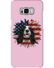 Load image into Gallery viewer, English Cocker Spaniel US Sunflower Gift For Dog Lovers Phone case