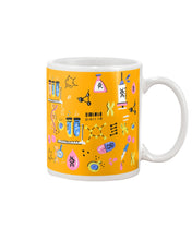 Load image into Gallery viewer, Science Gene Mini Pattern Gift For Women Mug