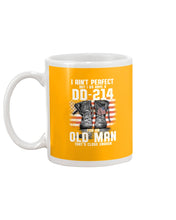Load image into Gallery viewer, I Ain't Perfect But I Do Have A DD-214 For An Old Man Trending Mug