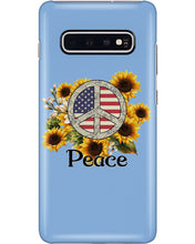 Load image into Gallery viewer, Peace Sign Sunflower Birthday Gift For Girls Phone case