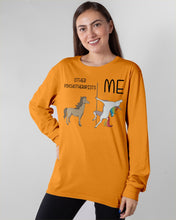 Load image into Gallery viewer, Funny Difference Between Me And Other Psychotherapists Unicorn And Horse Unisex Long Sleeve