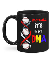 Load image into Gallery viewer, Baseball Be My DNA Gift For Sport Lovers Mug