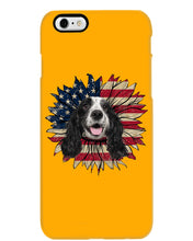 Load image into Gallery viewer, English Cocker Spaniel US Sunflower Gift For Dog Lovers Phone case