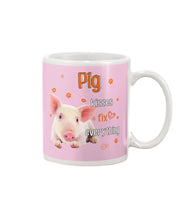 Load image into Gallery viewer, Pig Kisses Fix Everything Gift For Pig Lovers Mug