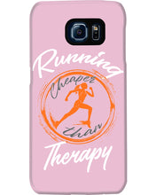 Load image into Gallery viewer, Running Cheaper Than Therapy Gift For Running Lovers Phone case