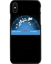 Load image into Gallery viewer, Pinpoint The Location In The Space Blue Phone case