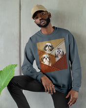 Load image into Gallery viewer, Three Cute Shih Tzu In Bag Gift For Dog Lovers Sweatshirt