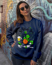 Load image into Gallery viewer, Basketball Saint Patrick's Day Gift For Basketball Lovers Sweatshirt