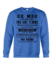 Load image into Gallery viewer, Birthday Meaningful Gift Geniale Super Mignonne Elle Est Nee En Fevrier Sweatshirt