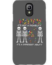 Load image into Gallery viewer, Autism It's A Different Ability Gift For Autism People Phone case