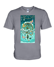 Load image into Gallery viewer, Butterfly Gorgeous Diamond With Dreamcatcher Gift For Girls Guys V-Neck