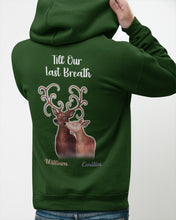Load image into Gallery viewer, Custom Name Deers Gift For Boyfriend Till Our Last Breath Hoodie