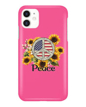 Load image into Gallery viewer, Peace Sign Sunflower Birthday Gift For Girls Phone case