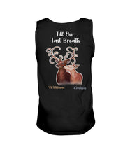 Load image into Gallery viewer, Custom Name Deers Gift For Boyfriend Till Our Last Breath Unisex Tank Top