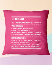 Load image into Gallery viewer, Sorry This Guy Is Already Taken By A Smart And Sexy Redhead Gift For Men Pillow Cover