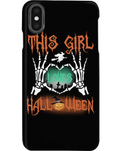 Load image into Gallery viewer, This Girl Loves Halloween Gift For Girls Phone case