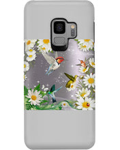 Load image into Gallery viewer, Hummingbird With English Daisy Gift For Birds Lovers Phone case