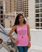 Load image into Gallery viewer, Thanks For Teaching Me How To Be A Man Ladies Flowy Tank