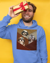 Load image into Gallery viewer, Three Cute Shih Tzu In Bag Gift For Dog Lovers Hoodie