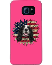 Load image into Gallery viewer, English Cocker Spaniel US Sunflower Gift For Dog Lovers Phone case