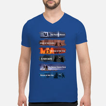 Load image into Gallery viewer, Attack Of The Clones A New Hope Guys V-Neck