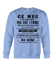 Load image into Gallery viewer, Birthday Meaningful Gift Geniale Super Mignonne Elle Est Nee En Fevrier Sweatshirt