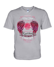 Load image into Gallery viewer, You Taught Me Many Things In Life Custom Name Gift For Son Name Michael Guys V-Neck