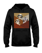 Load image into Gallery viewer, Three Cute Shih Tzu In Bag Gift For Dog Lovers Hoodie