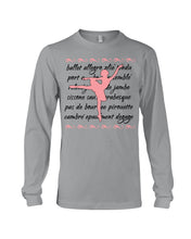 Load image into Gallery viewer, Ballet Words Pink Pattern Gift For Ballet Dancer Unisex Long Sleeve