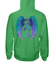 Load image into Gallery viewer, You Matter Ribbon Awareness With Angel Wings Hoodie