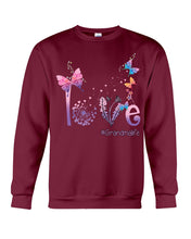 Load image into Gallery viewer, Love Butterflies Grandma Life Gift For Grandma Sweatshirt