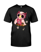 Load image into Gallery viewer, Lovely Tote Bag Owl Perchs On Branch Gift For Owl Lovers Guys Tee