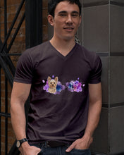 Load image into Gallery viewer, Yorkshire Terrier Follow Your Heart Gift For Dog Lovers Guys V-Neck