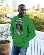 Load image into Gallery viewer, Shes Stubborn Messy And A Brat At Times Black Gift For Husband Hoodie